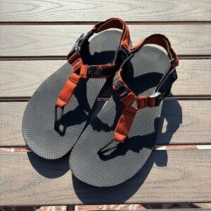 Bedrock Cairn Evo Black and Orange Sandals